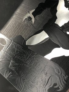 Shadowhawk ll #1 (1993) Embossed Die-Cut Cover