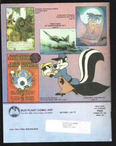 Bud Plant's Comic Art Update 1/1998-Catalog listing a wide variety of pulp & ...