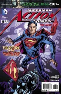Action Comics (2011) 13-A Bryan Hitch Standard Cover VF/NM