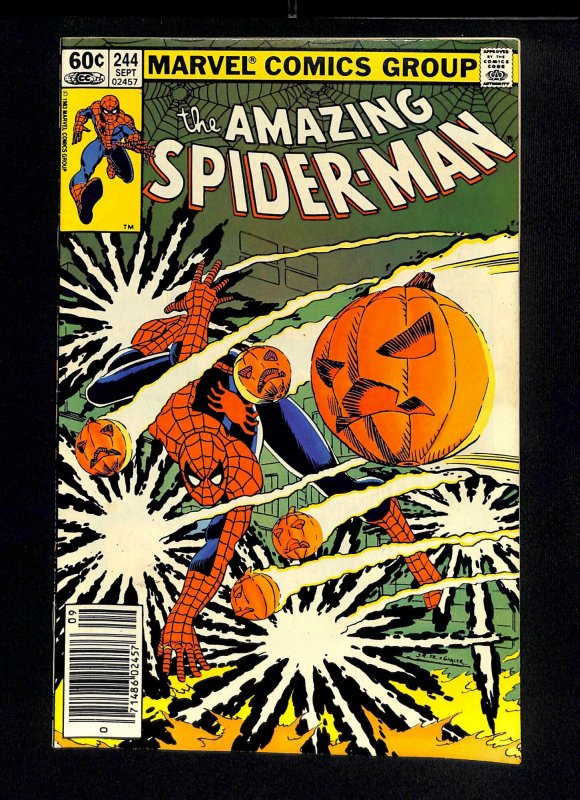 Amazing Spider-Man #244 Newsstand Variant Hobgoblin!