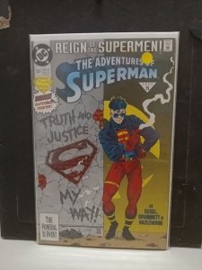 Superman 501 Reign of the Supermen/Truth and Justice 1993 Nm-  P10