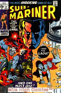 SUB-MARINER  (1968 Series)  (PRINCE NAMOR SUB-MARINER) #37 Fair Comics Book 