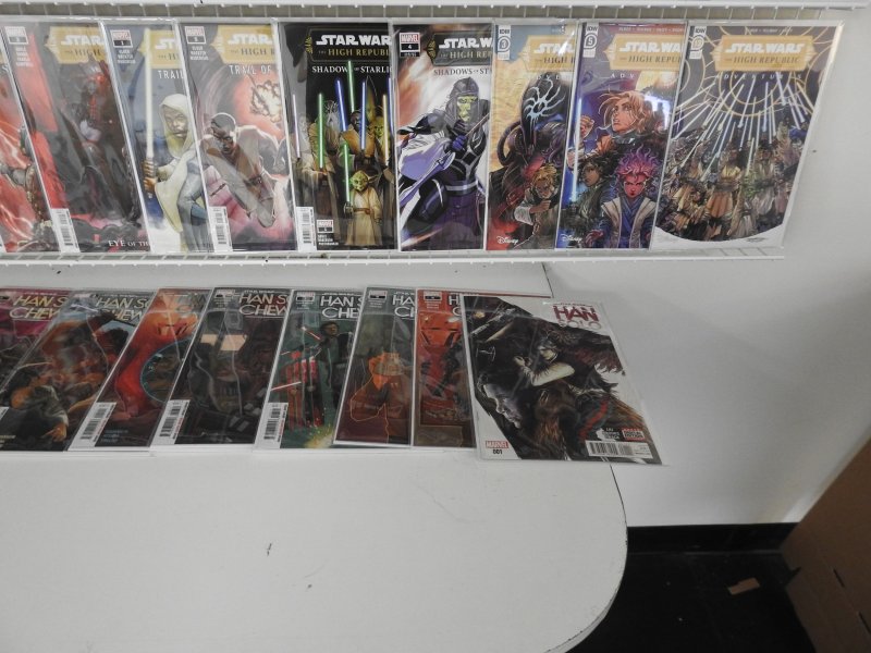 Huge Lot of 140 Comics W/ ALL STAR WARS!!! Avg. VF+ Condition!