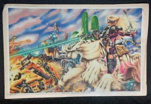 1992 ANIMAL MYSTIC Queen Jatarri 17x11 Print by Dark One VG+ 4.5 Greg Williams