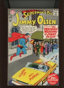(1967) Superman's Pal, Jimmy Olsen #100: SILVER AGE! CURT SWAN COVER! (7.5/8.0)