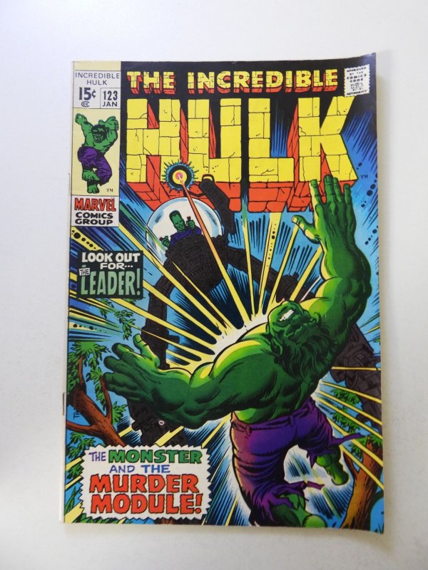 The incredible Hulk #123 (1970) FN- condition