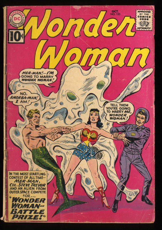 Wonder Woman #125 GD- 1.8