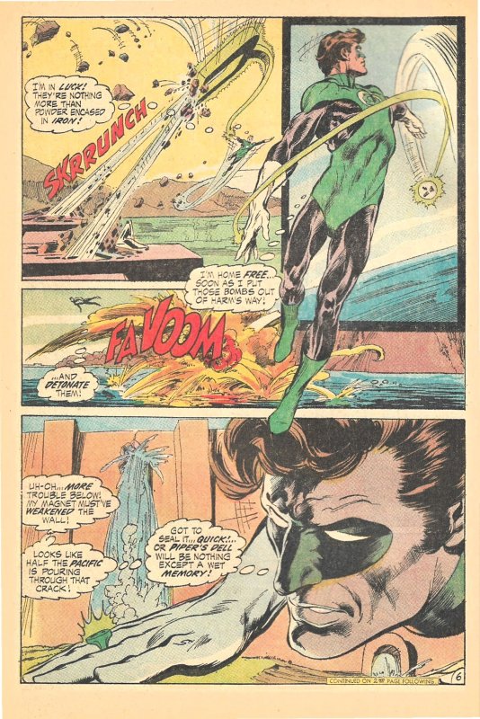 GREEN LANTERN #84 ('71) 8.0 VF  Denny O'Neil!  Neal Adams!  Bernie Wrightson!