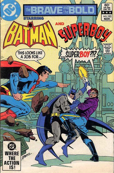 Brave and the Bold, The #192 VF/NM ; DC | Batman Superboy 1982