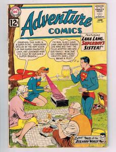 Adventure Comics # 297 VG DC Comic Book Silver Age Superboy Superman Legion J15