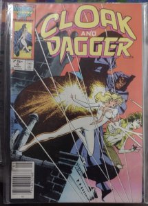 CLOAK AND DAGGER # 2 1986 MARVEL DISNEY  NEWSTAND VARIANT