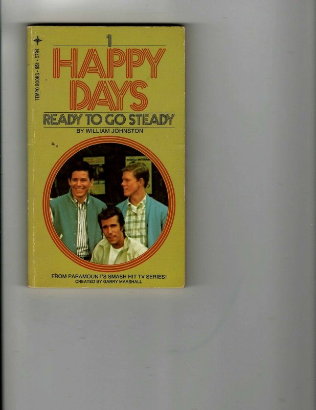 3 Books Happy Days Ready to Go Steady Mad Look at Movies Jackie Robinson JK26