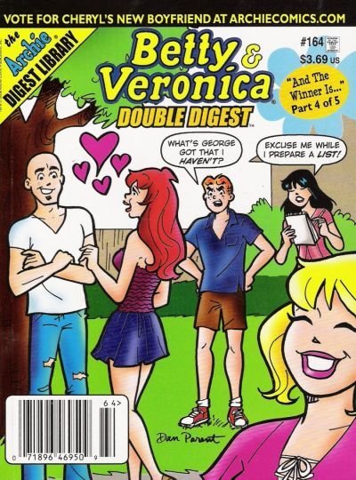 Betty and Veronica Double Digest #164 (Newsstand) VG ; Archie | low grade comic 
