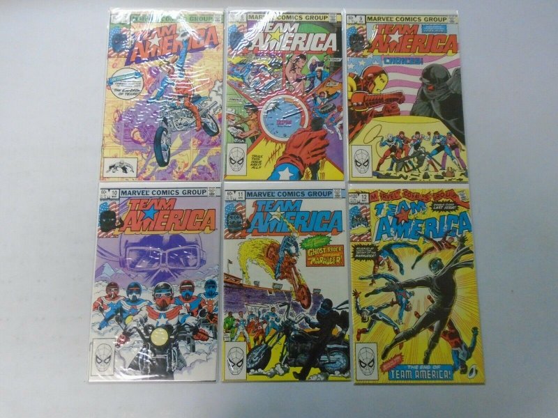 Team America set #1-12 8.0 VF (1982)