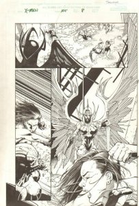 X-Men #105 p.8 - Splashy Helix - 2000 art by Leinil Francis Yu