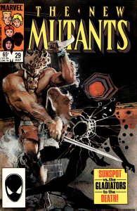 The New Mutants #29 (1985) New Mutants [Key Issue]