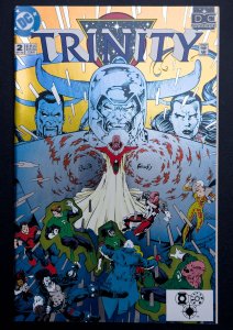 DC Universe: Trinity #1 &2 [Lot 2 bks] Foil Cvrs - VF/NM (1993)