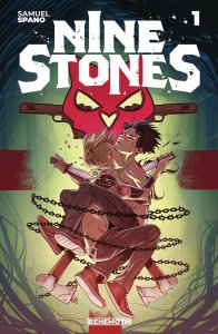 NINE STONES #1 1:10 SPANO VARIANT BEHEMOTH COMICS 2021 EB176