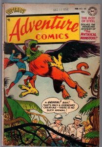 Adventure Comics #185 1952 Griffin Superboy Aquaman Green Arrow G VG 