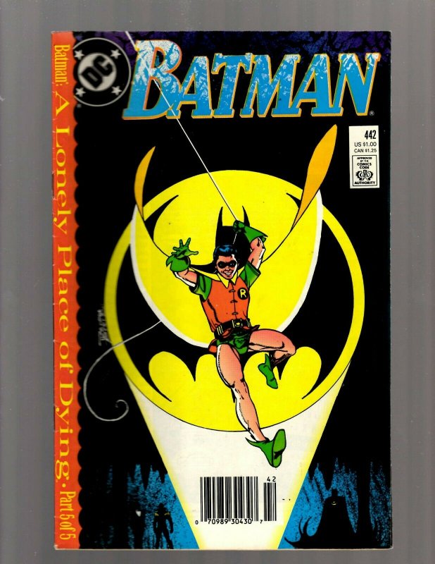 11 Batman DC Comics #440 442 445 446 447 448 449 450 451 452 455 Wayne J417