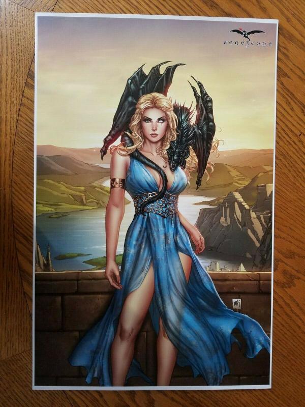 11 x 17 ART PRINT Robyn Hood I Love New York #9 Cover G Zenescope Mike Krome