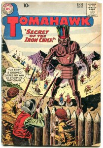 Tomahawk #70 1960- DC Silver age Western Comic- Robot cover VG-