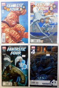 Fantastic Four Lot 4 #568, 601, 603, 605 2012 Marvel Mr. Fantastic Comics