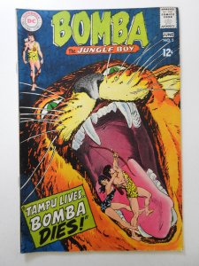 Bomba the Jungle Boy #5 (1968) Extra Staples! VG Condition!
