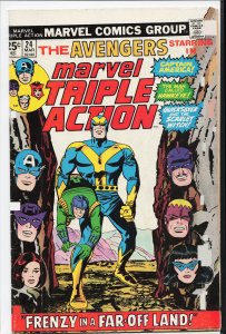 Marvel Triple Action #24 (1975) The Avengers