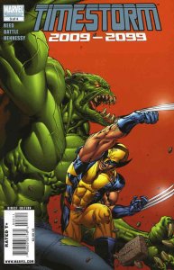 Timestorm 2009/2099 #3 VG ; Marvel | low grade comic Wolverine vs Hulk 2099