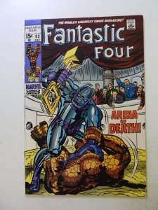 Fantastic Four #93 (1969) VF- condition