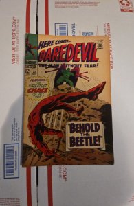 Daredevil #33 (1967) Behind the Beetle the greatest chase