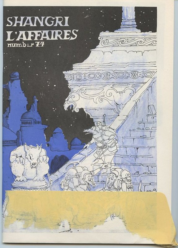 Shangri L'Affaires 74 (Sept. 1, 1968) - SCARCE FANZINE - Historical document