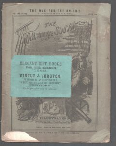 War With The South #'s 63 & 65-1865-History of The Great American Rebellion-C...