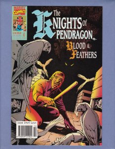 Knights of the Pendragon #1(x3) 2 3 4 Captain Britain Marvel UK 1990