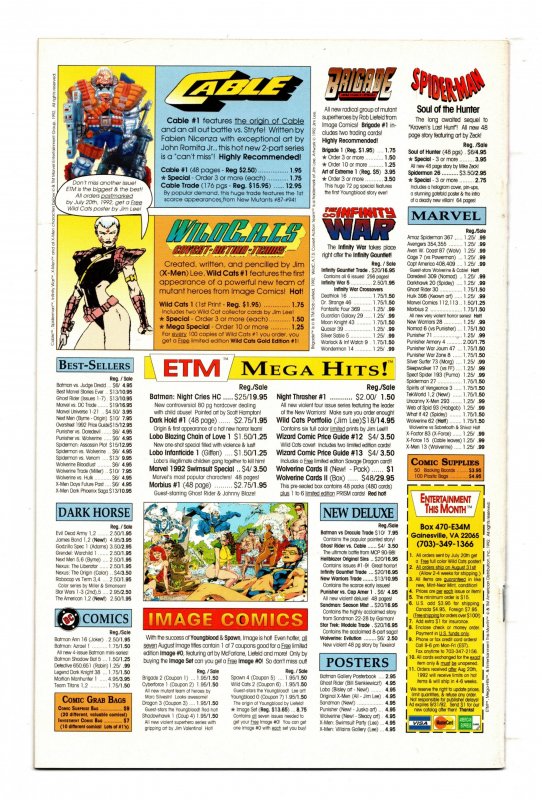 WARLOCK & THE INFINITY WATCH #07 (1992) TOM RANEY | DIRECT EDITION