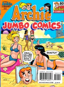 Archie (Jumbo Comics) Double Digest #322 VF ; Archie | beach bikini