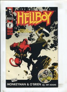 Hellboy: Seed of Destruction #4 - Final Issue of Mini Series (8.5) 1994 