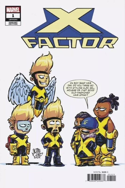 ?? X-Factor #1 Cvr  A Greg Land & Skottie Young PRESALE 8/14/24 ?? X-Men