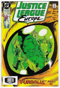 Justice League Europe #13 Direct Edition (1990)