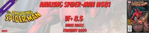 Amazing Spider-Man 581 VF+ 8.5 Marvel 2009