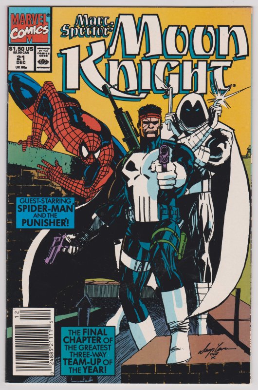 Marc Spector: Moon Knight #21 (VF-NM) Copper Age 1990