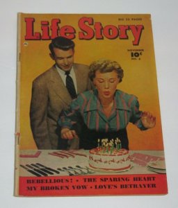 Life Story #8 1949 Golden Age Fawcett Publications VG