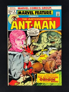 Marvel Feature #8 (1973) Origin of Ant-Man and Wasp retold