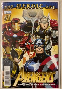 Avengers #1 A Heroic Age (4th series) 1st cameo Next Avengers 8.0 VF (2010)