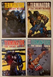 Terminator The Enemy Within set #1-4 Dark Horse 8.0 VF (1991-92)