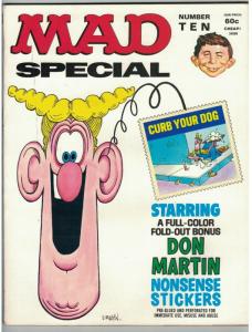 MAD SPECIAL (1972) 10 VF DON MARTIN COLOR STICKERS