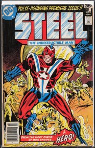 Steel, the Indestructible Man #1 (1978) Steel [Key Issue]