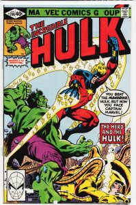 The Incredible Hulk #246 (1980) Hulk