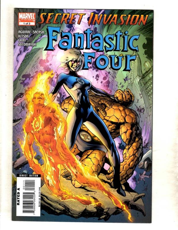 9 Comics Ultimate Fantastic Four 58 59 60 Annual 1 2 M 3 Unltd 5 Invasi 1 2 MF21